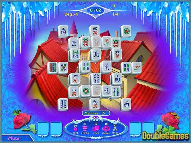 Free Download Snow Queen Mahjong Screenshot 2