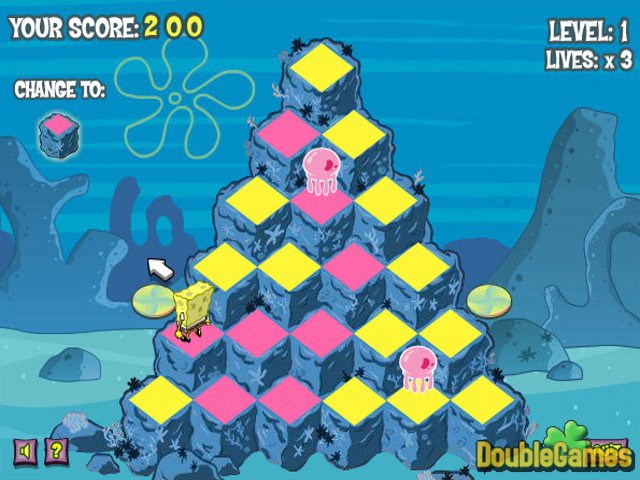 Free Download SpongeBob SquarePants: Pyramid Peril Screenshot 2