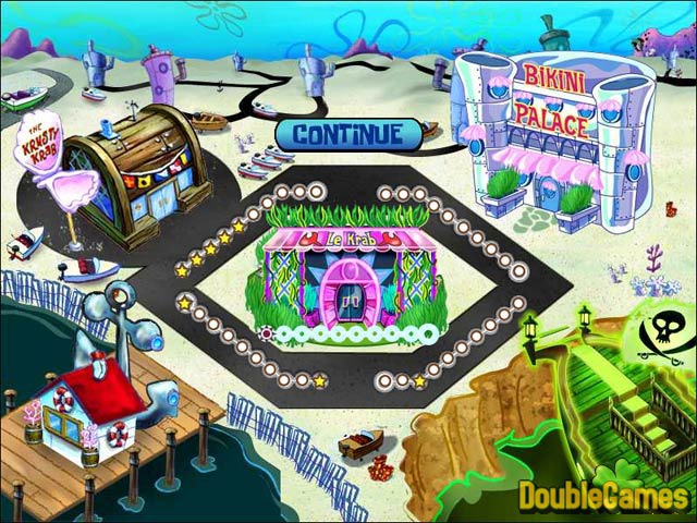 Free Download SpongeBob SquarePants Diner Dash Screenshot 2