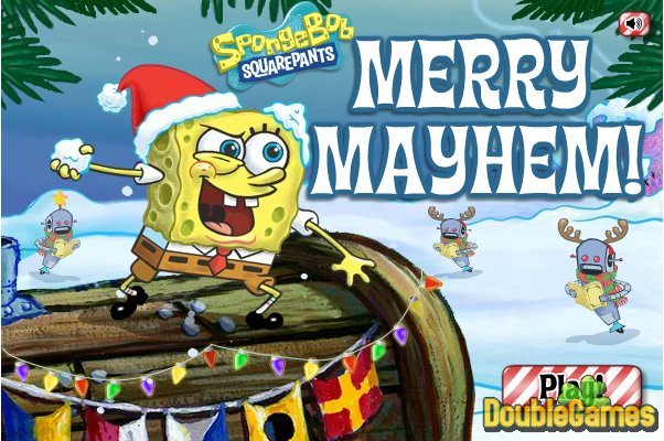 Free Download SpongeBob SquarePants Merry Mayhem Screenshot 1