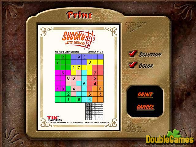 Free Download Sudoku: Latin Squares Screenshot 2