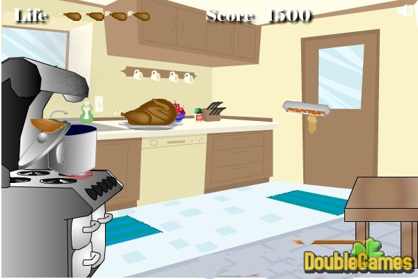 Free Download Thanksgiving Dinner Bounce Screenshot 2