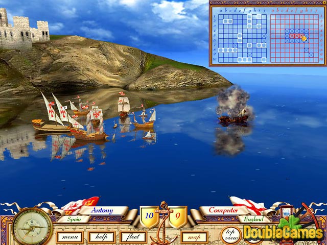 Free Download The Great Sea Battle: The Game of Battleship Screenshot 1