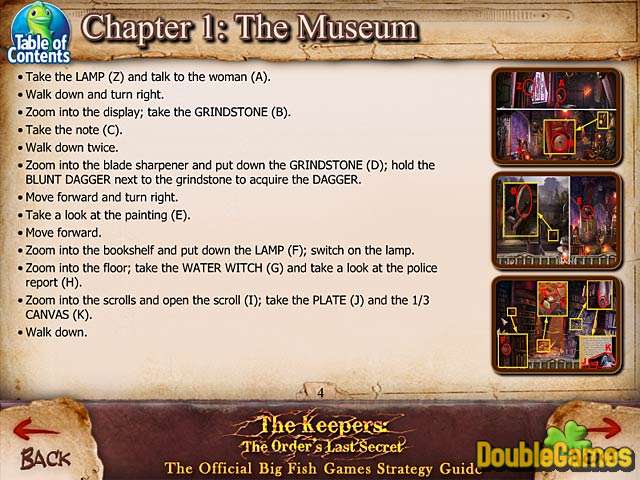 Free Download The Keepers: The Order's Last Secret Strategy Guide Screenshot 1