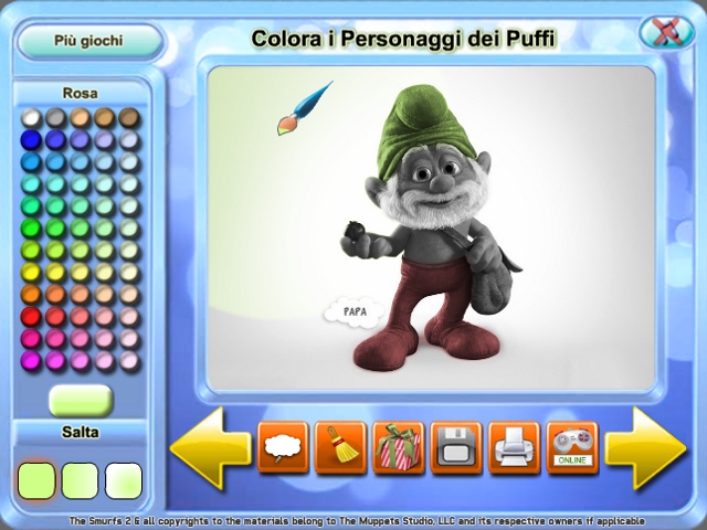 Free Download Colora i Personaggi dei Puffi Screenshot 3