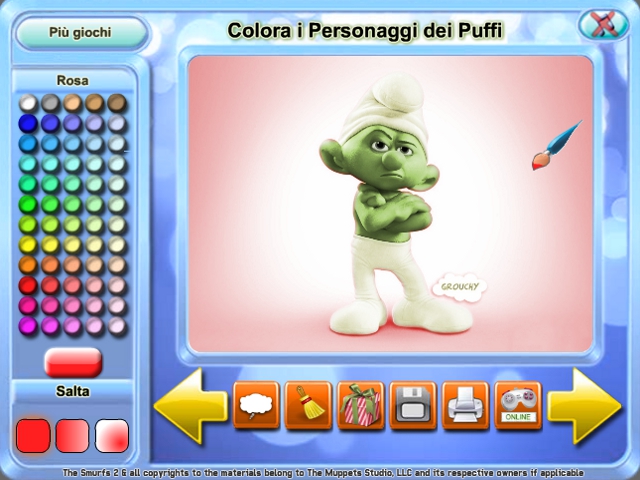 Free Download Colora i Personaggi dei Puffi Screenshot 4