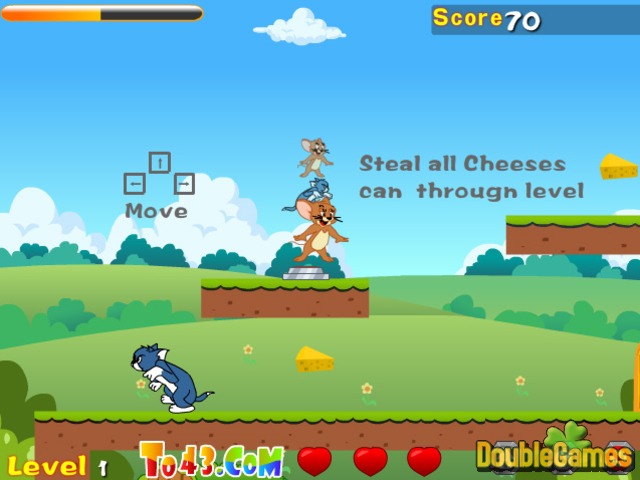 Free Download Tom and Jerry - Steal Cheese Screenshot 2