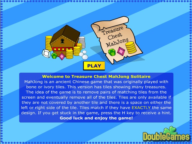 Free Download Treasure Chest Mahjong Screenshot 1