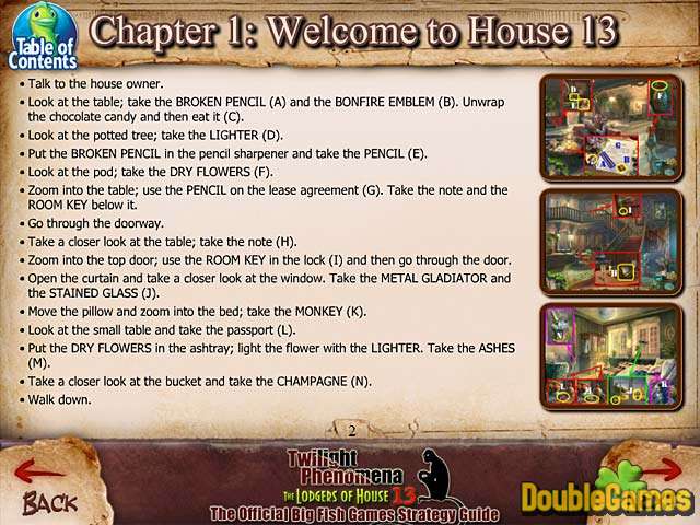 Free Download Twilight Phenomena: The Lodgers of House 13 Strategy Guide Screenshot 1
