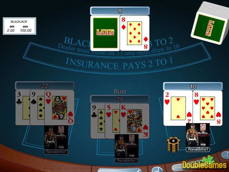 Free Download Two Deck Blackjack Screenshot 2