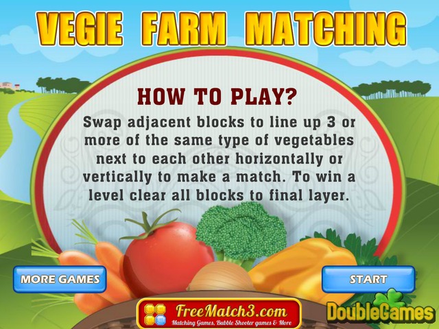 Free Download Vegie Farm Matching Screenshot 1