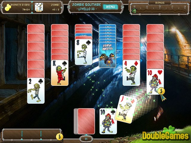 Free Download Zombie Solitaire Screenshot 1